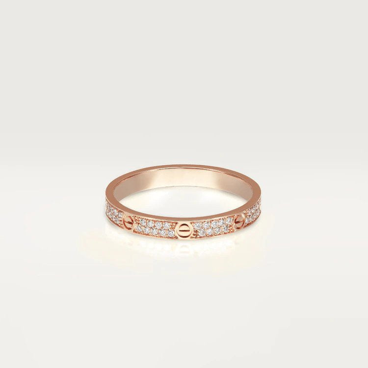 [Clover]LOVE RING 2.65MM DIAMOND