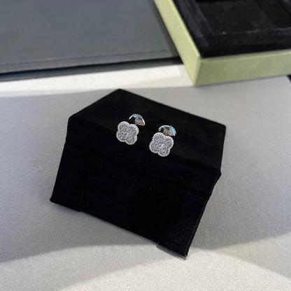 [Clover]CLOVER MINI DIAMOND STUD EARRINGS